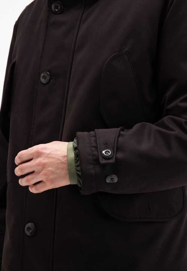 Afbeelding van Knox Jacket M2627017 Topaz Brown 694 - Heren Parka - Butcher of Blue